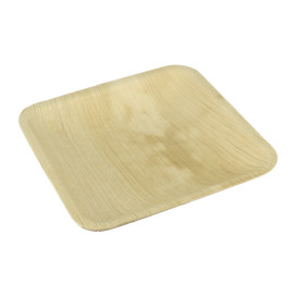 Palmblatt Teller Quadratisch 15x15cm (200 Stück)