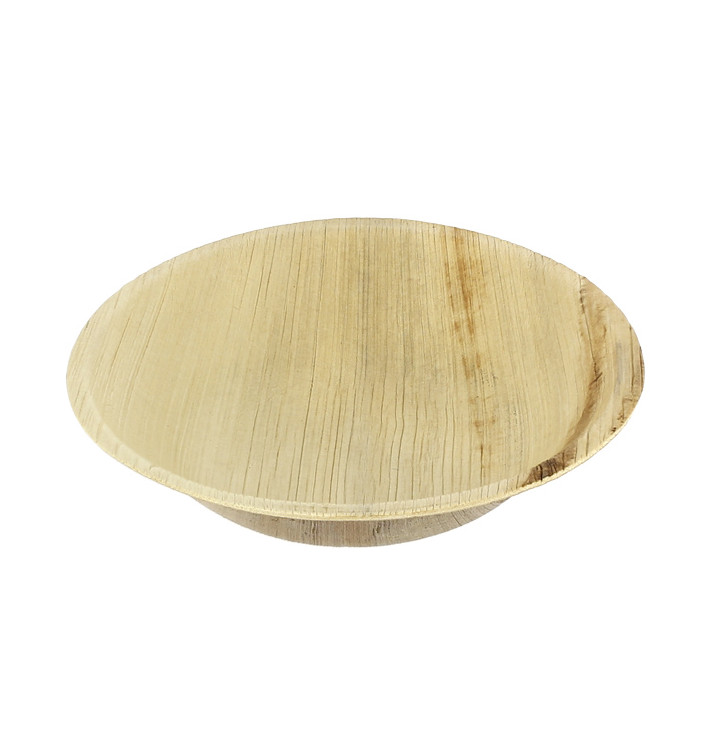 Palmblattschale rund 16,5x3,5cm (200 Stück) Palmblattschale rund 16,5x3,5cm (200 Stück)