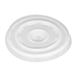 Deckel mit Kreuzschlitz für Styroporbecher 6Oz/7OZ und Pappbecher 7Oz Ø7,4cm (1000 Stück)