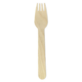 Holzgabel Eco 16cm (100 Stück)