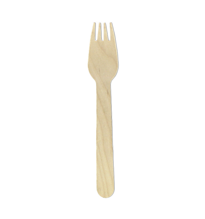 Holzgabel Eco 16cm (100 Stück) Holzgabel Eco 16cm (100 Stück)