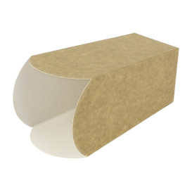 Kleine Popcorn Box Kraft 45g 6,5x8,5x15cm (25 Stück)
