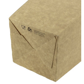 Medium Popcorn Box Kraft 90g 7,8x10,5x18cm (25 Stück)