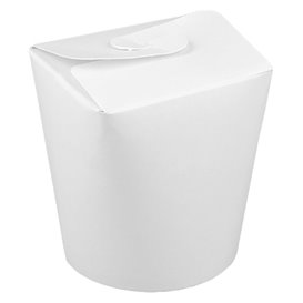 Mehrzweck-Faltbox Weiß 100% ECO 16Oz/480ml (50 Stück)