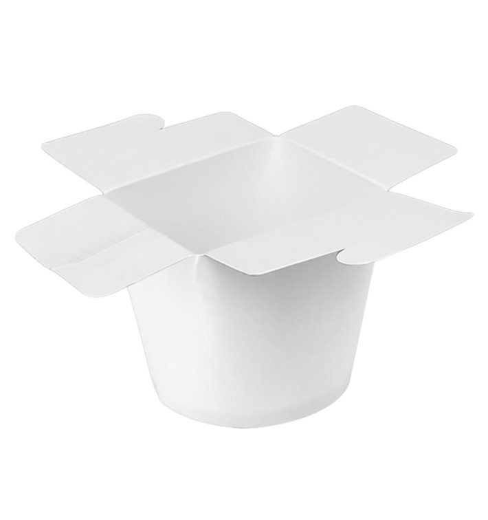 Mehrzweck-Faltbox Weiß 100% ECO 26Oz/780ml (50 Stück)