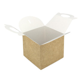 Lunchbox Kraft 131x131x115mm (25 Stück)