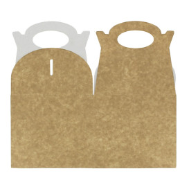 Lunchbox Kraft 131x131x115mm (250 Stück)