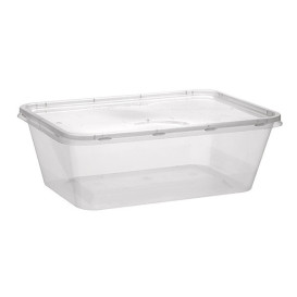 Plastikdose mit Deckel transparent 1.000ml (300 Stück)