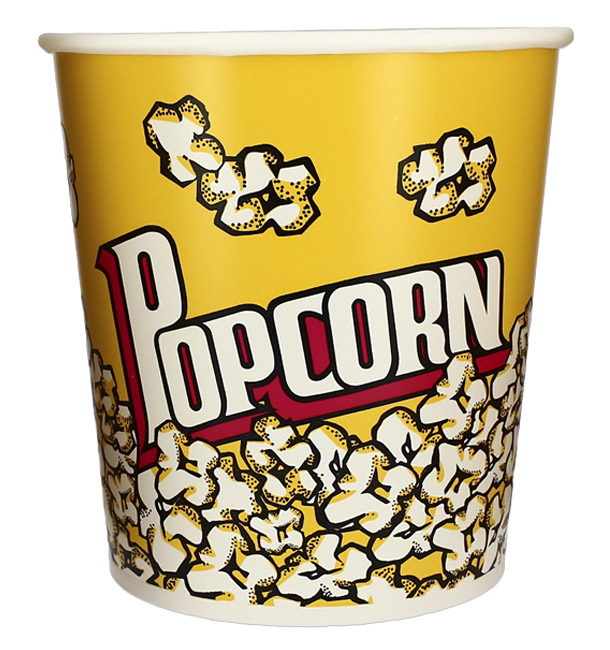 Popcorn Box 3900ml 18,1x14,2x19,4cm (300 Stück)