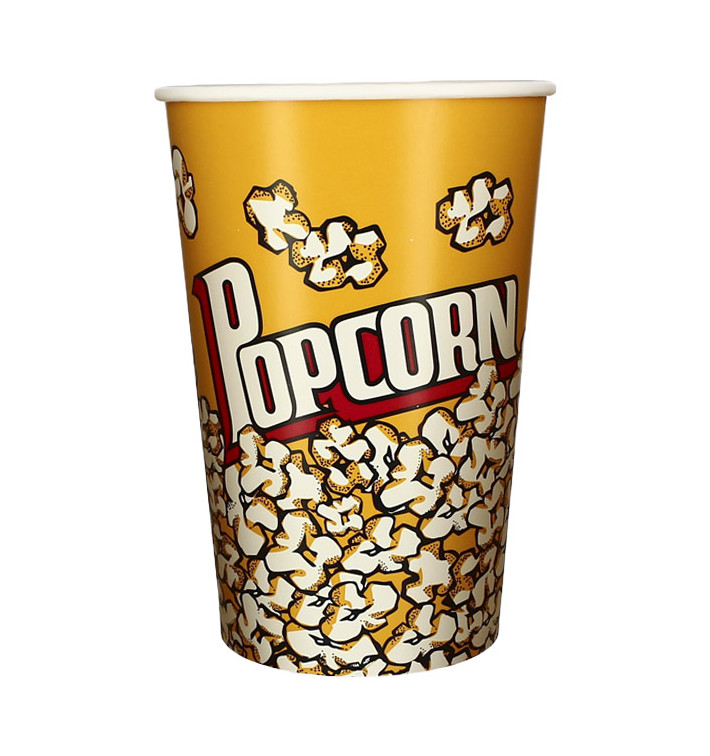 Popcorn Box 1920ml 13,3x10x19,5cm (25 Stück) Popcorn Box 1920ml 13,3x10x19,5cm (25 Stück)