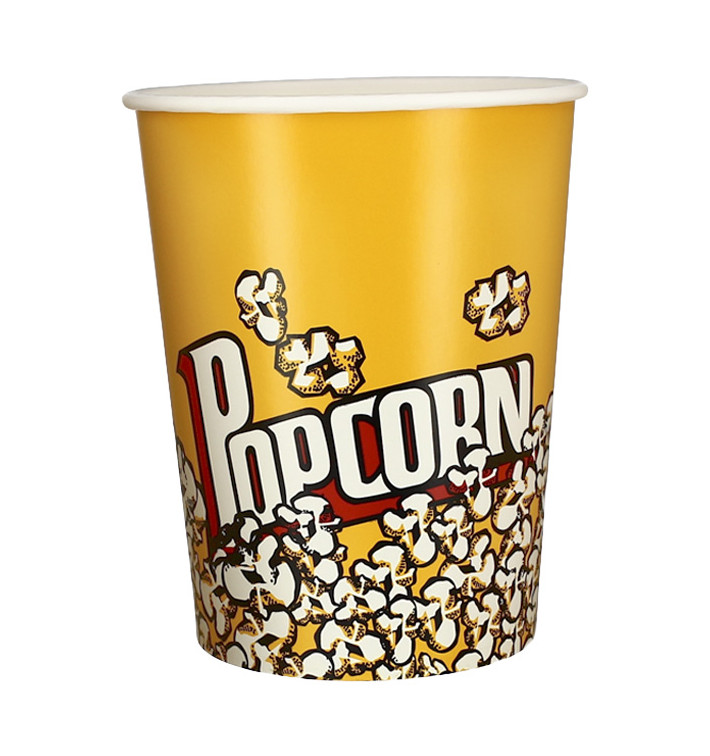 Popcorn Box 960ml 11,4x8,9x14cm (25 Stück) Popcorn Box 960ml 11,4x8,9x14cm (25 Stück)