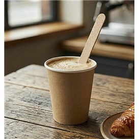 Holz Rührstäbchen 110mm einzeln verpackt (500 Stück)