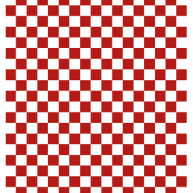 Wachspapier fettdicht für Burger Rot 31x31cm (1.000 Stück)