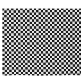 Wachspapier fettdicht für Burger Schwarz 28x33cm (4.000 Stück)