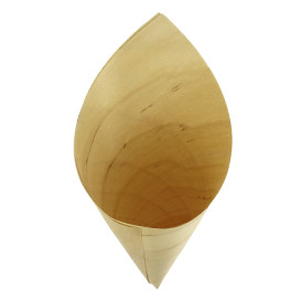 Spitztüten aus Kiefernholz 240mm (50 Stück)