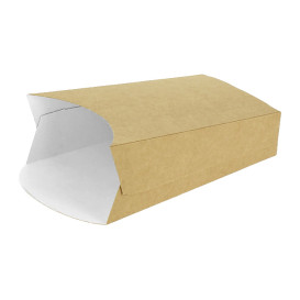 Große Pommesschütte Faltbox Kraft (25 Stück)