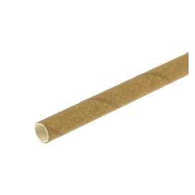 Trinkhalme aus Paper Kraft Ø6mm 21cm (3.000 Stück)