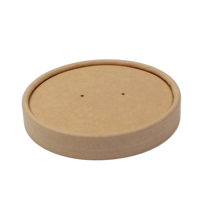 Kraftkarton-Deckel für 16Oz/450ml Kraft Pappbecher (500 Stück) Kraftkarton-Deckel für 16Oz/450ml Kraft Pappbecher (500 Stück)