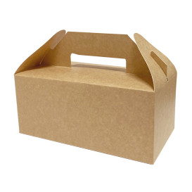 Kraftkarton-Picknickbox 228x122x97mm (25 Stück)