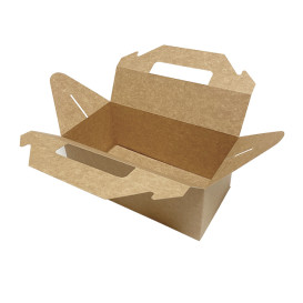 Kraftkarton-Picknickbox 228x122x97mm (25 Stück)