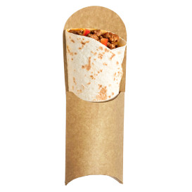 Bio Wrap Tasche Kraft 240x90x35mm (1.000 Stück)