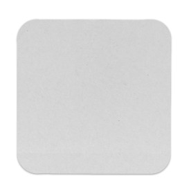 Pappschale weiß für Waffeln 13,5x10cm (100 Stück)