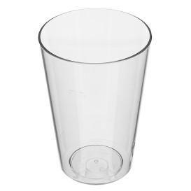 Plastikbecher Wiederverwendbar PS für Bier 420ml (5 Stück)