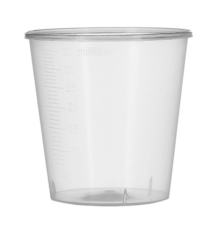 Plastikbecher weiß PP 35 ml (2000 Stück) Plastikbecher weiß PP 35 ml (2000 Stück)