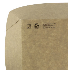 Pommesschale 780ml Kraft 155x90x55mm (25 Uds)