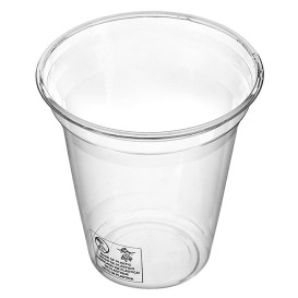 Bio-Becher aus PLA Transparent 450ml Ø9,5cm (75 Stück)