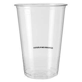 Bio-Becher aus PLA Transparent 230ml (100 Stück)