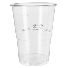 Plastikbecher Transparent PP 650ml (1.000 Stück)