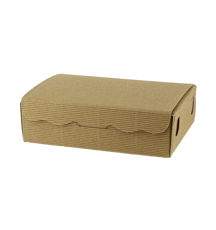 Box für Süßwaren Kraft 20x13x5,5cm (100 Stück) Box für Süßwaren Kraft 20x13x5,5cm (100 Stück)