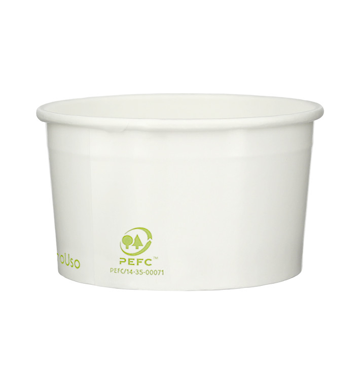 Bio Eisbecher aus Pappe 100ml (2600 Stück) Bio Eisbecher aus Pappe 100ml (2600 Stück)