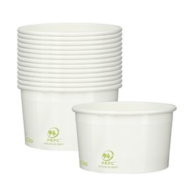 Bio Eisbecher aus Pappe 100ml (65 Stück)