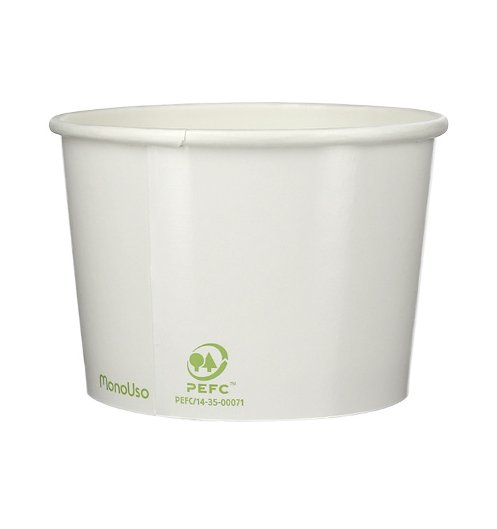 Pappbecher Bio für Eis 260ml (55 Stück) Pappbecher Bio für Eis 260ml (55 Stück)