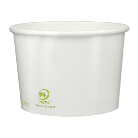 Pappbecher Bio für Eis 310ml (1.200 Stück)