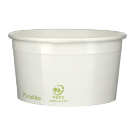 Bio Eisbecher aus Pappe 175ml (50 Stück)