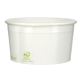 Bio Eisbecher aus Pappe 175ml (50 Stück)