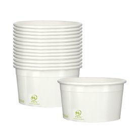 Bio Eisbecher aus Pappe 175ml (50 Stück)