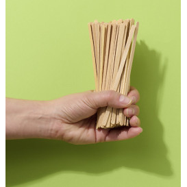 Holz Rührstäbchen 140mm einzeln verpackt (5.000 Stück)