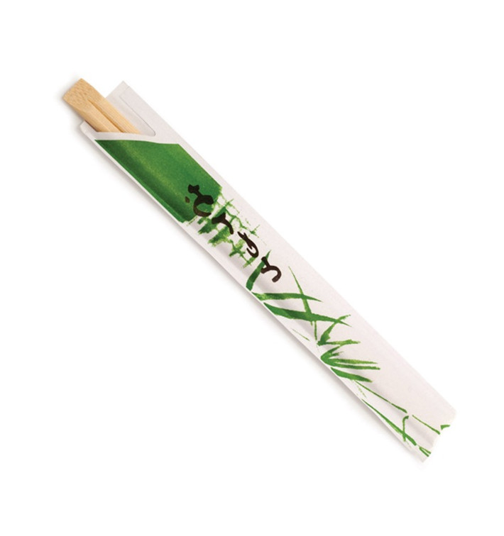 Palillo Chino de Bambú enfundado 200 mm Palillo Chino de Bambú enfundado 200 mm