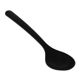 Löffel Wiederverwendbarer PP Mineral "Hercules" Schwarz 185mm (1.000 Stück)