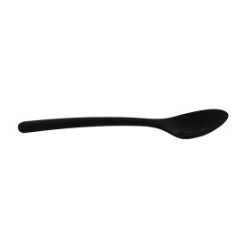 Kleiner Löffel Wiederverwendbarer PP Mineral "Hercules" Schwarz 130mm (50 Stück)