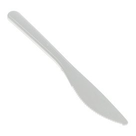 Messer Wiederverwendbar PP Mineral "Hercules" Weiß 185mm (1.000 Stück) 