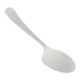 Löffel Wiederverwendbarer PP Mineral "Gaia" Weiß 190mm (600 Stück)