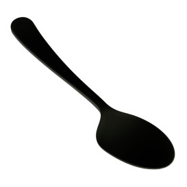 Löffel Wiederverwendbarer PP Mineral "Gaia" Schwarz 190mm (600 Stück)