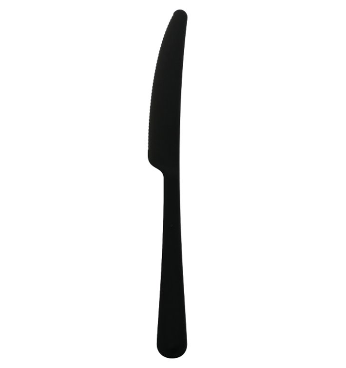 Messer Wiederverwendbar PP Mineral "Gaia" Schwarz 197mm (10 Stück) Messer Wiederverwendbar PP Mineral "Gaia" Schwarz 197mm (10 Stück)
