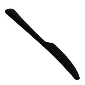 Messer Wiederverwendbar PP Mineral "Gaia" Schwarz 197mm (10 Stück) 