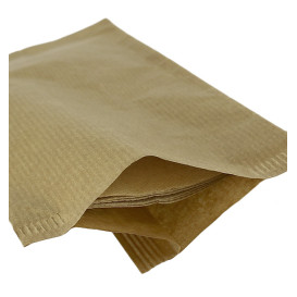 PapierBesteckumschlag mit Servietten Kraft (100 Stück)